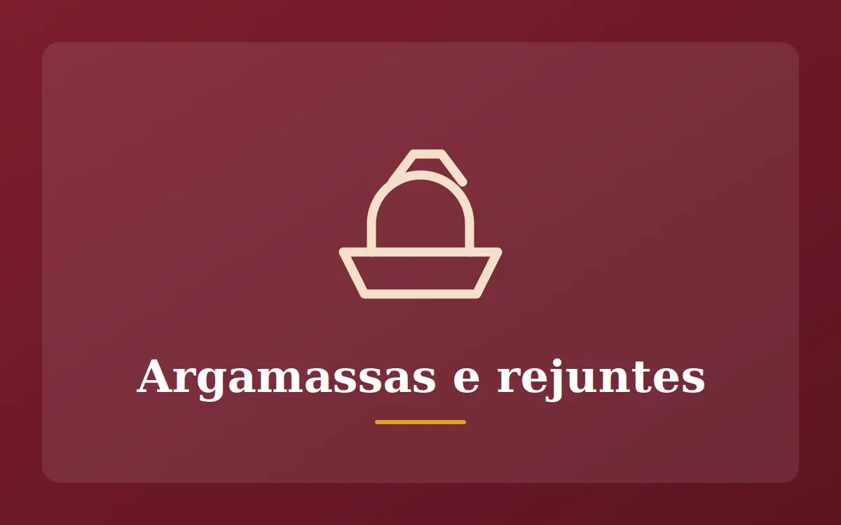 Argamassas e rejuntes na Copparo em Itapecerica da Serra